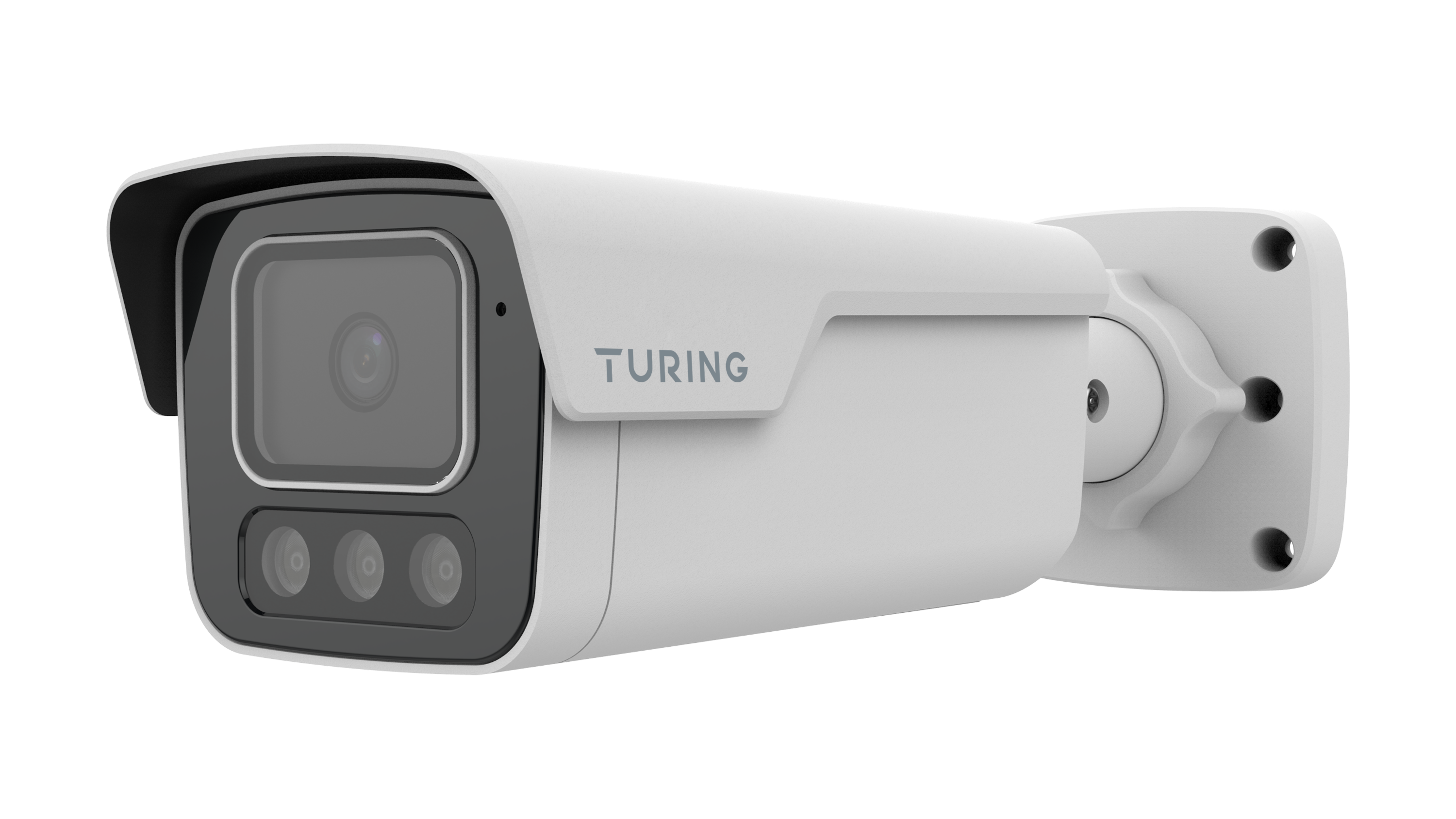 Turing SMART TP-MBAD8MA28 8MP Active Deterrence Dual-Light Network Bullet Camera 2.8mm