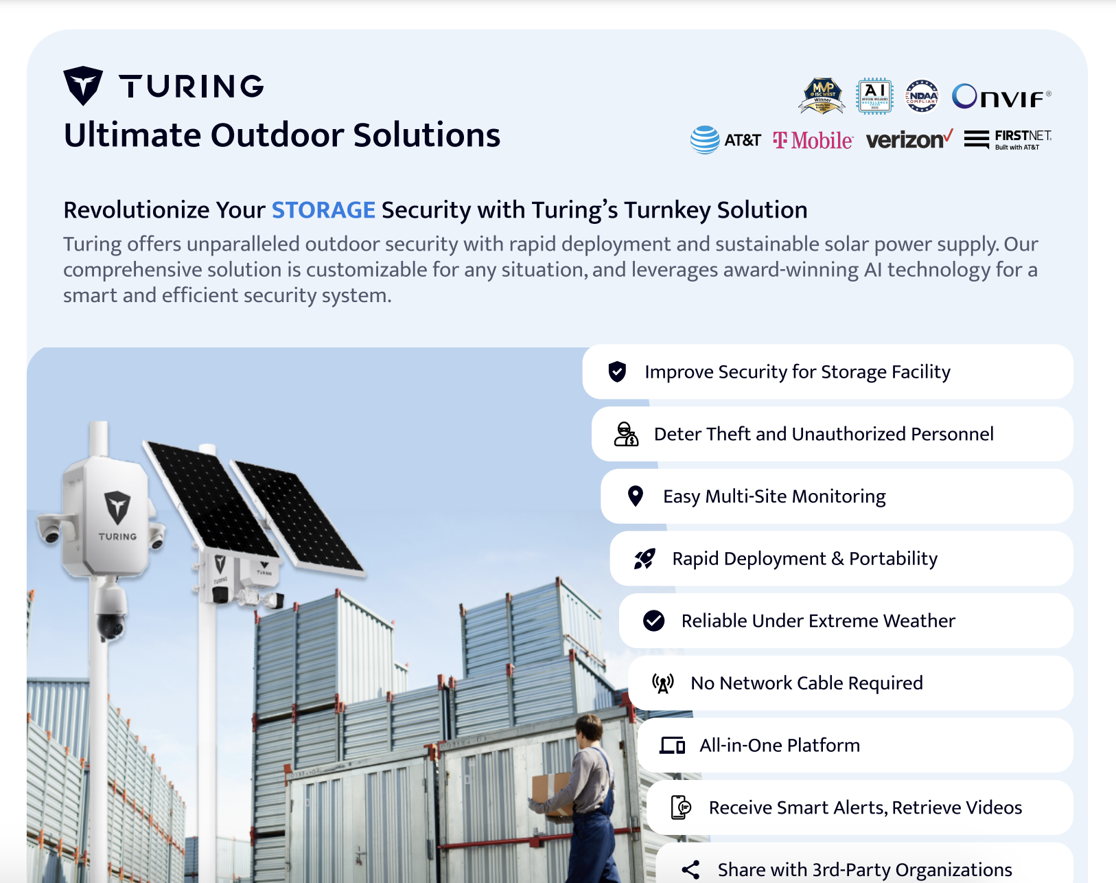 Outdoor Vertical Storage