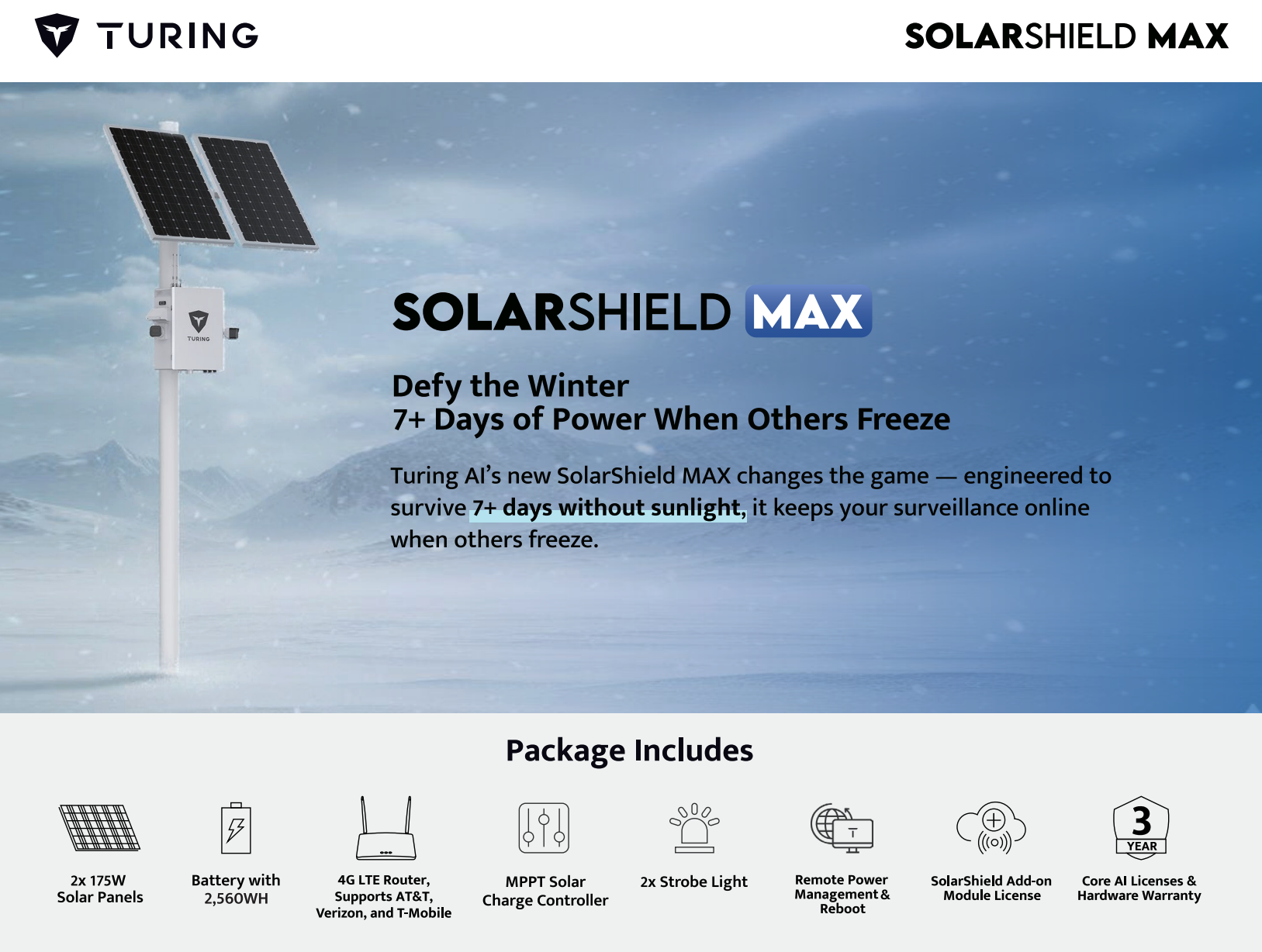 Turing Solar Shield MAX! - Turing Guardian General and Safe City Agents