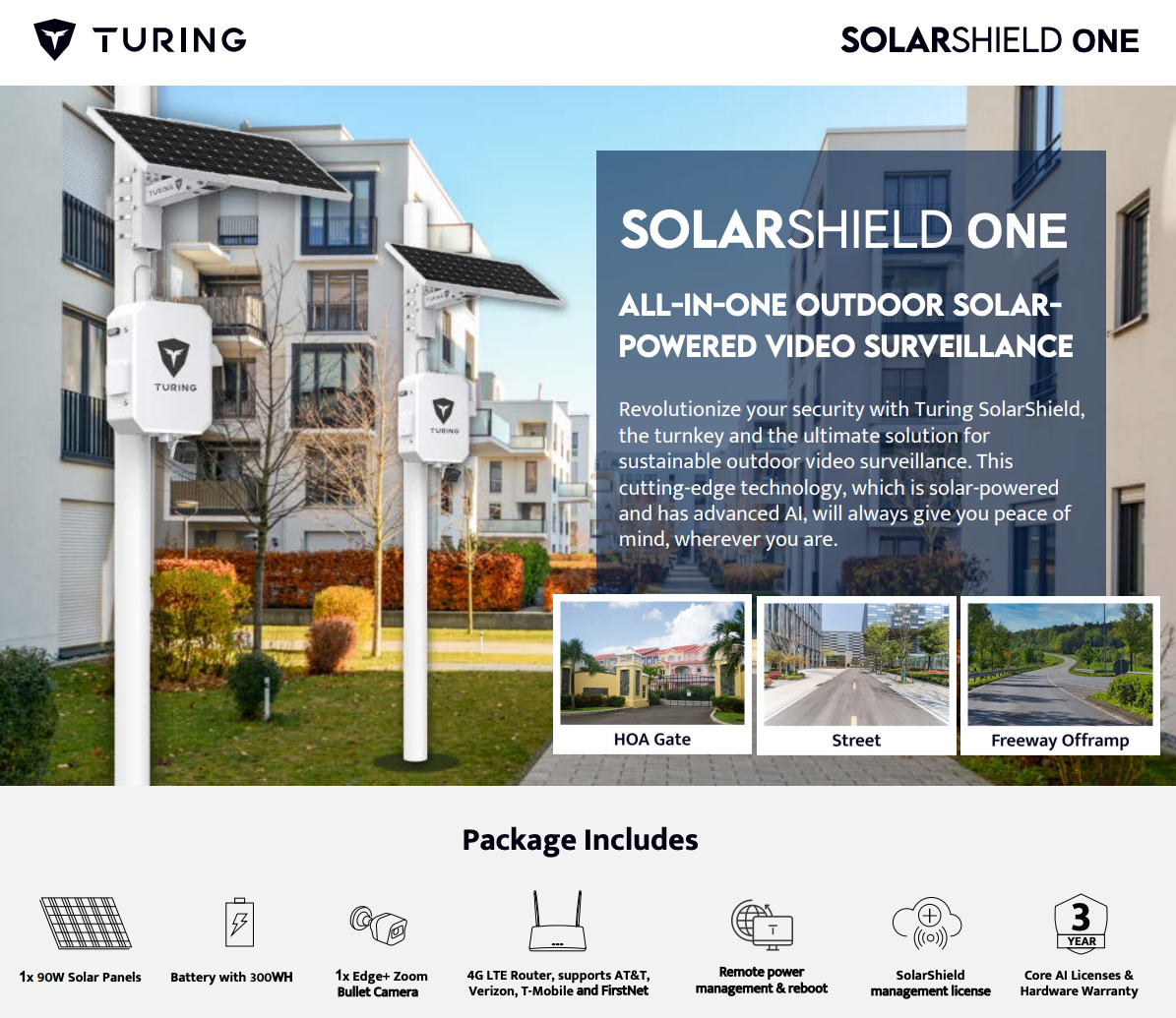 Turing SolarShield ONE Flyer