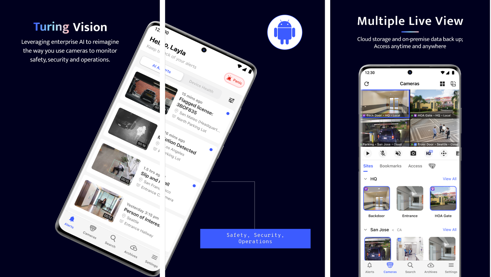 TURING VISION® Mobile App (Android)